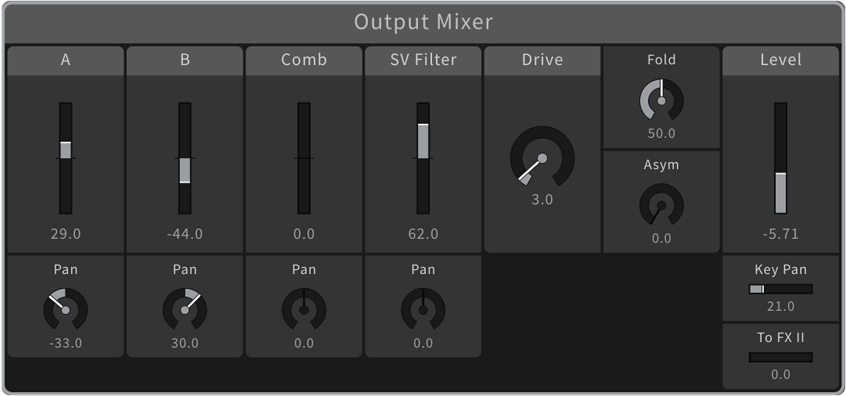 Output Mixer