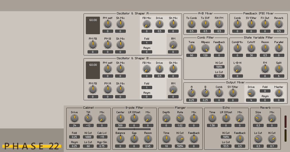Audio Parameters