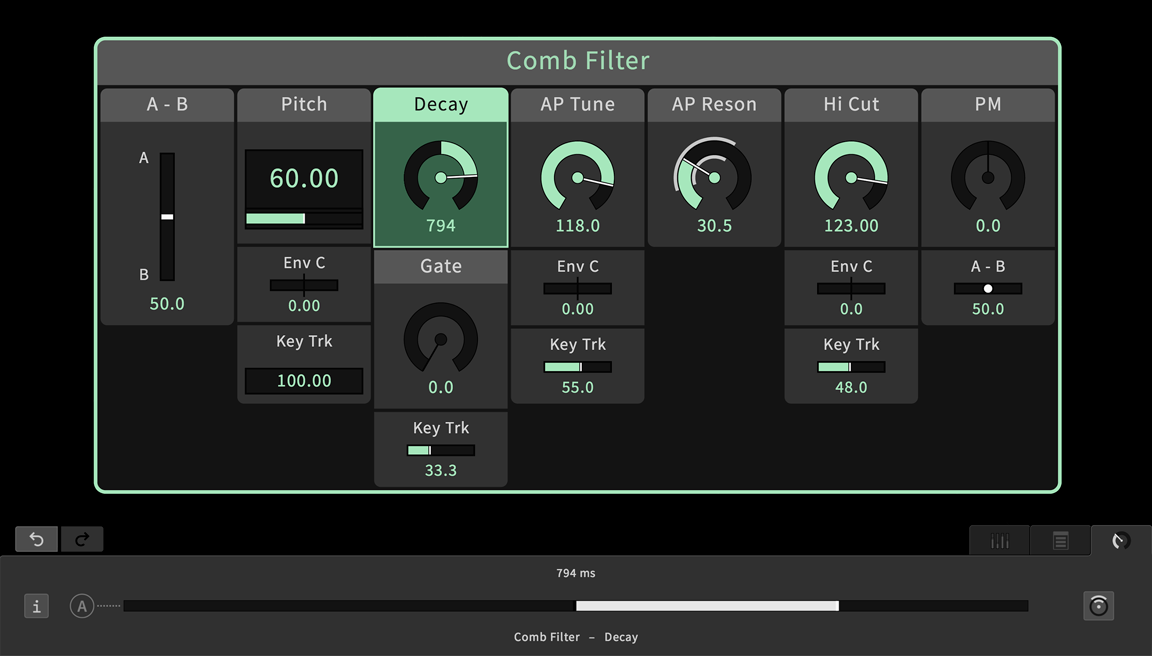 Parameter Editing